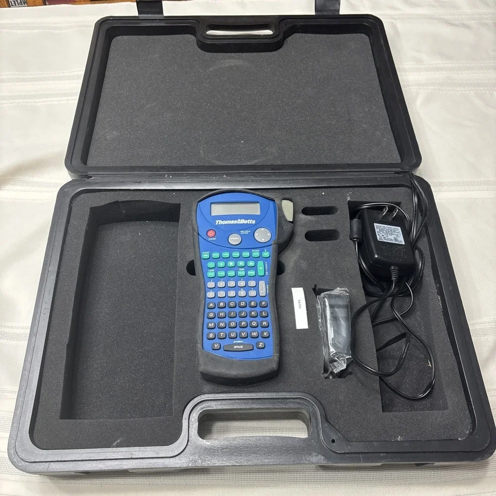 Thomas & Betts EZL-100 Thermal Label Printer Silicone Bumper & Hard Case Works